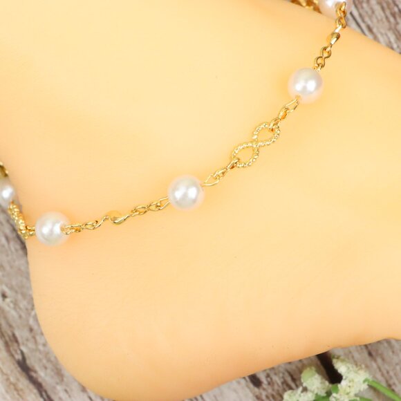 "Dainty Anklet for Women – Elegant Everyday Jewelry & Perfect Gift | MLCRC1181 - Picture 2 of 10